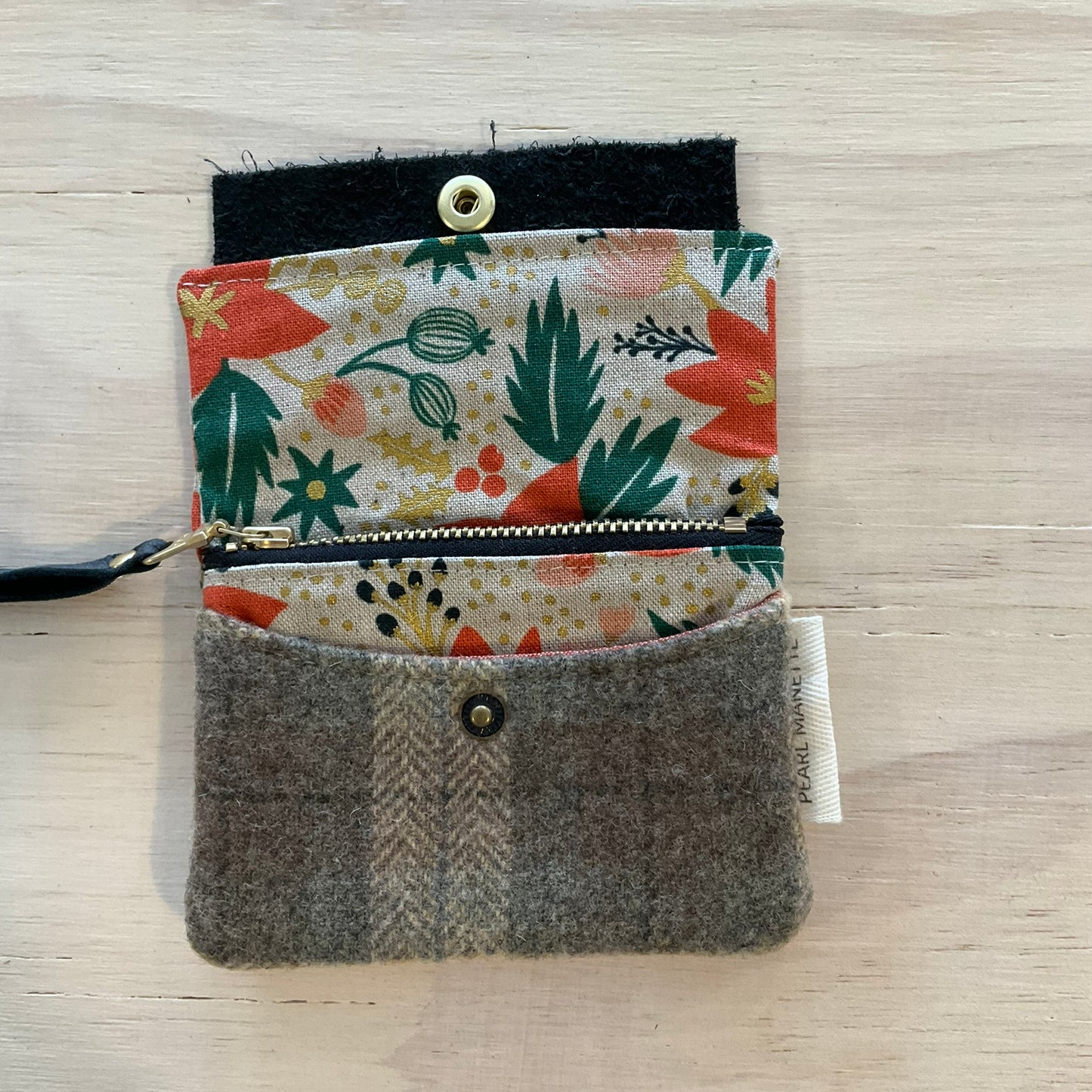 Minimalist Wallet - Wool & Canvas Collection